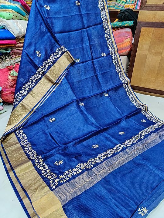 Kota silk pure saree with beautiful designs and colors  uploaded by Kota saree sangam on 1/23/2021
