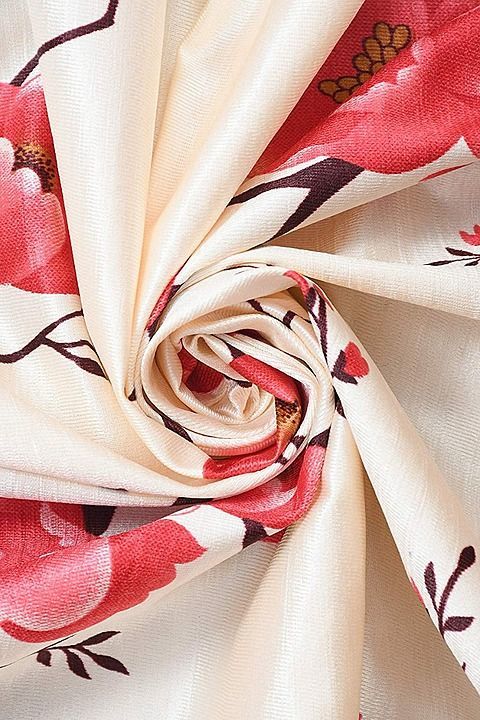 Floral jhaad curtain uploaded by business on 1/23/2021