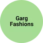 Business logo of Garg fashions