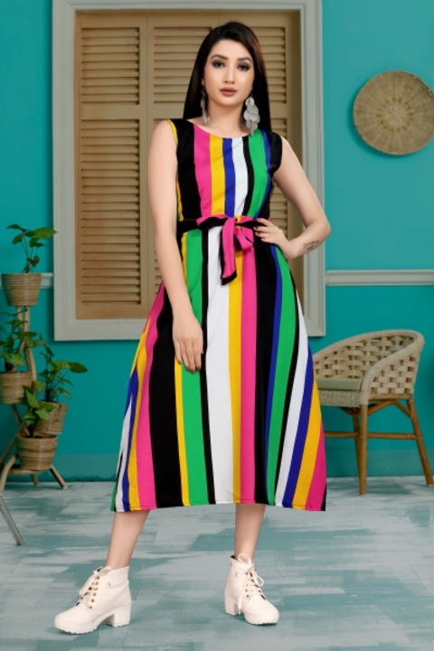 Women mexi multy colour Dress uploaded by YaRi_Women's-Fashion on 11/25/2022