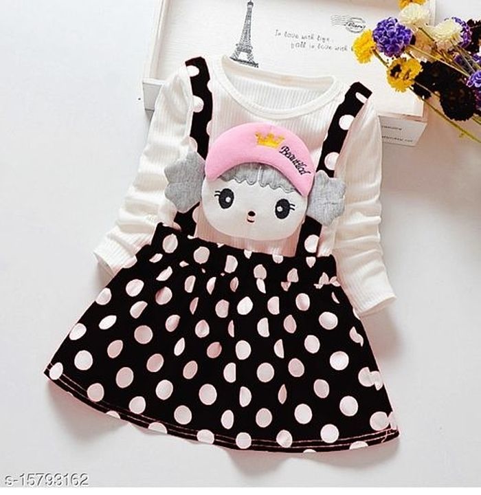 Dolly kids imported style dress dungaree 0 to 2y uploaded by Sharolin ShopZone 🌹 on 1/23/2021