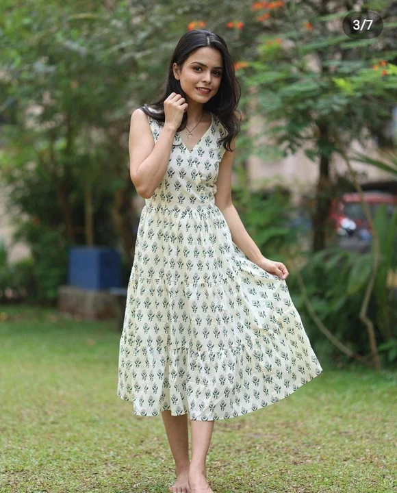 #AVSAR
🌸🌸🌸🌸🌸

 *We are launching New Fit and flare cotton dress* 

🌼🌸🌼🌸🌼🌸🌼

Light weight uploaded by SN creations on 11/25/2022