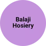 Business logo of Balaji hosiery