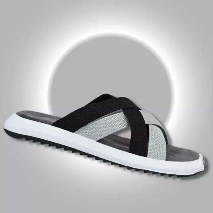 Lazy21 Synthetic Leather Black 🖤 Comfort And Trendy Daily wear Slip On Men Slippers And Flipflops  uploaded by business on 11/25/2022