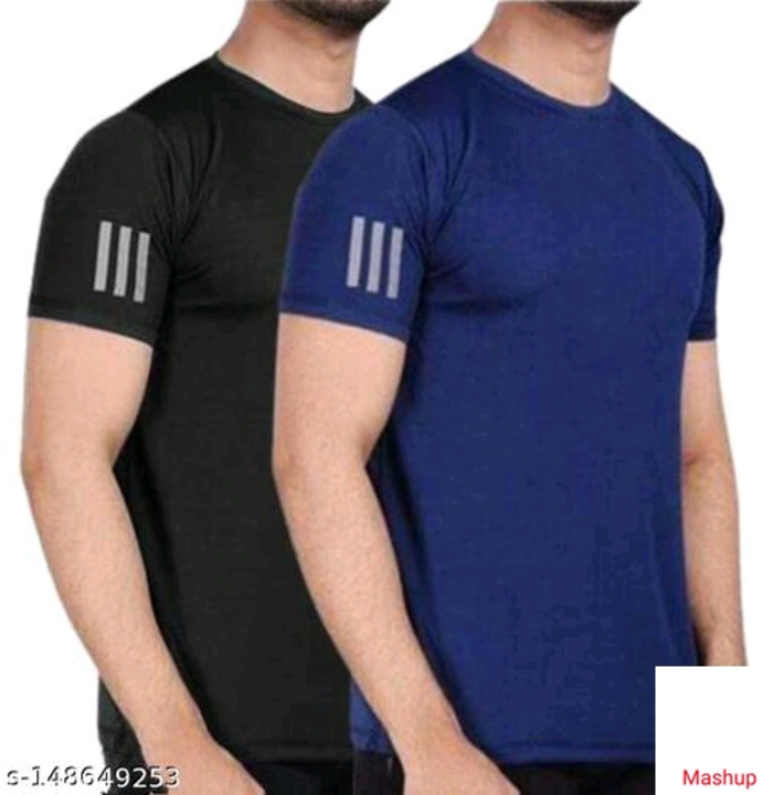 Catalog Name:*Trendy Fashionable Men Active Tshirts* Fabric: Super Net Pattern: Solid Sleeve Length: uploaded by Home delivery all india on 11/25/2022