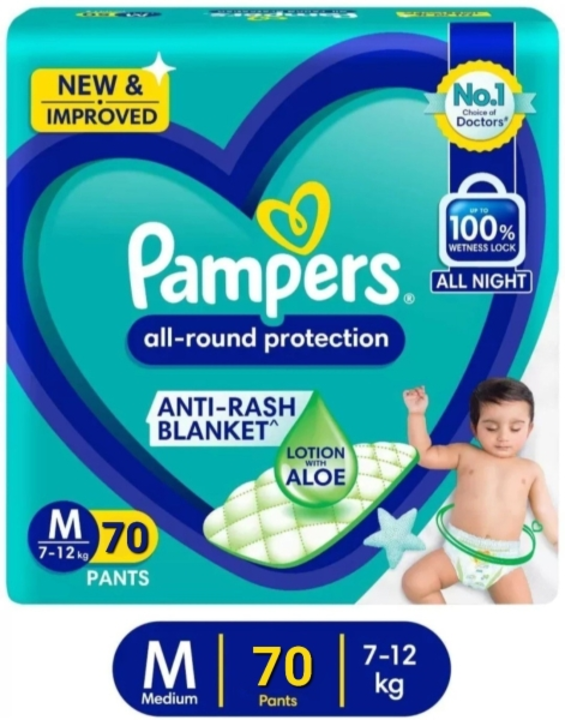 PAMPERS Medium size 70 uploaded by business on 11/25/2022