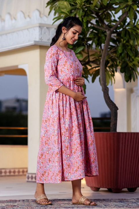 RD New Style Women Maternity Gown uploaded by RD E-MART on 11/25/2022