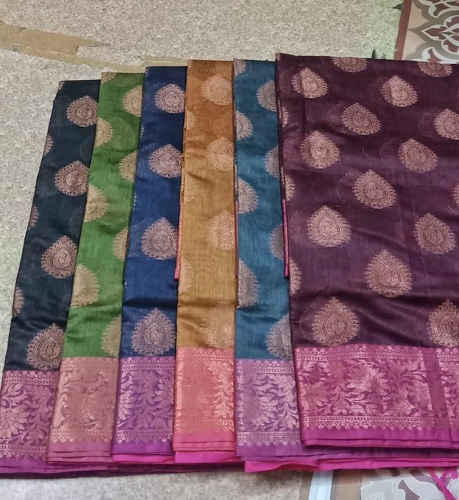 Cottan patta saree uploaded by business on 11/25/2022