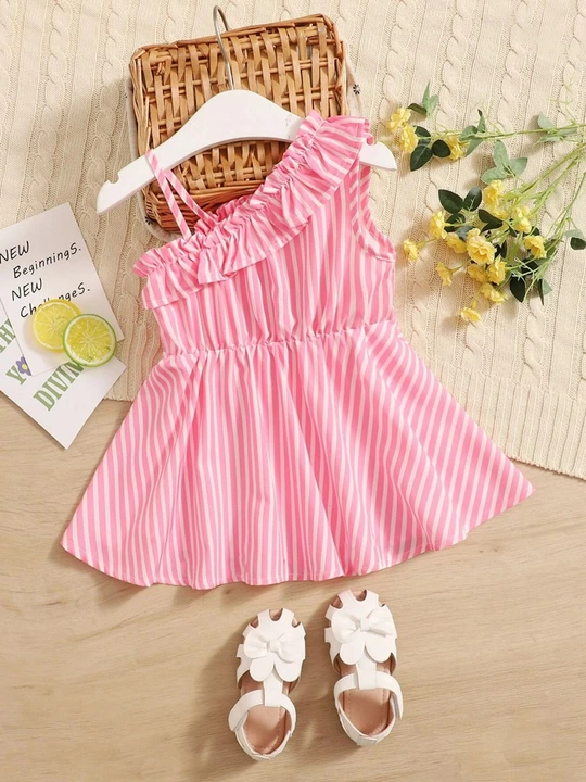 Post image Attractive baby pink frock ✨😍