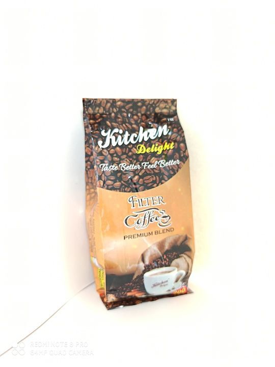 Kitchen Delight Filter Coffee Powder Premium Blend 200gm MRP 92.00 (Pack of 5) uploaded by Sri Nanjundeshwara Traders on 7/2/2020