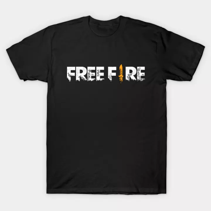 New freefire printed tshirt uploaded by business on 11/25/2022