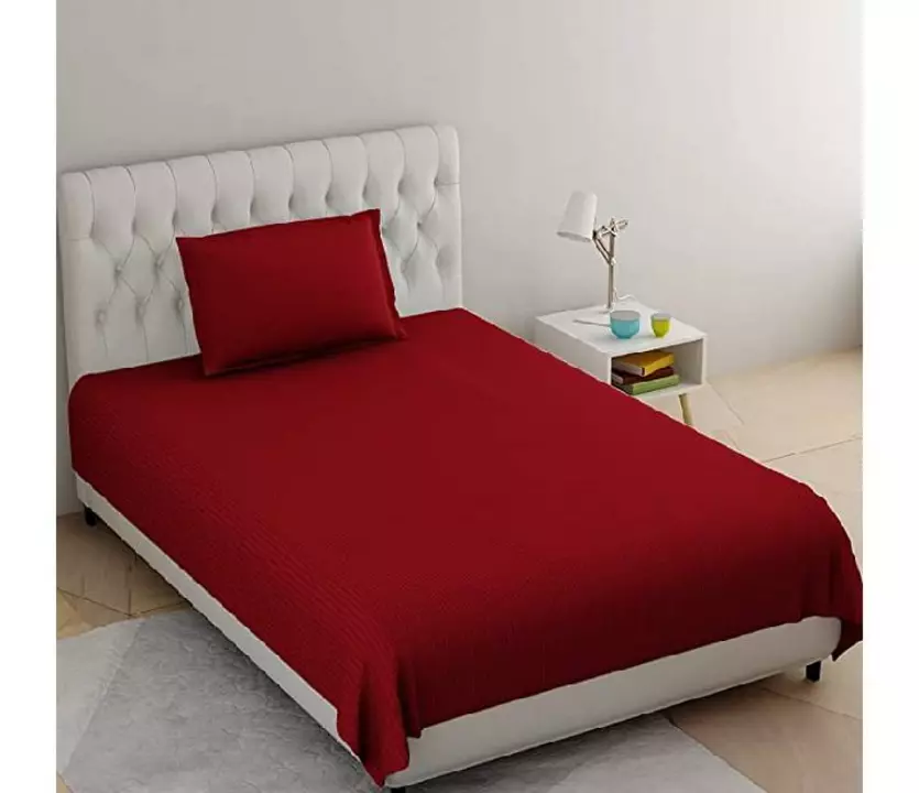 Post image Single Bed Satin Striipe Bedsheet