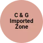 Business logo of C & G imported zone