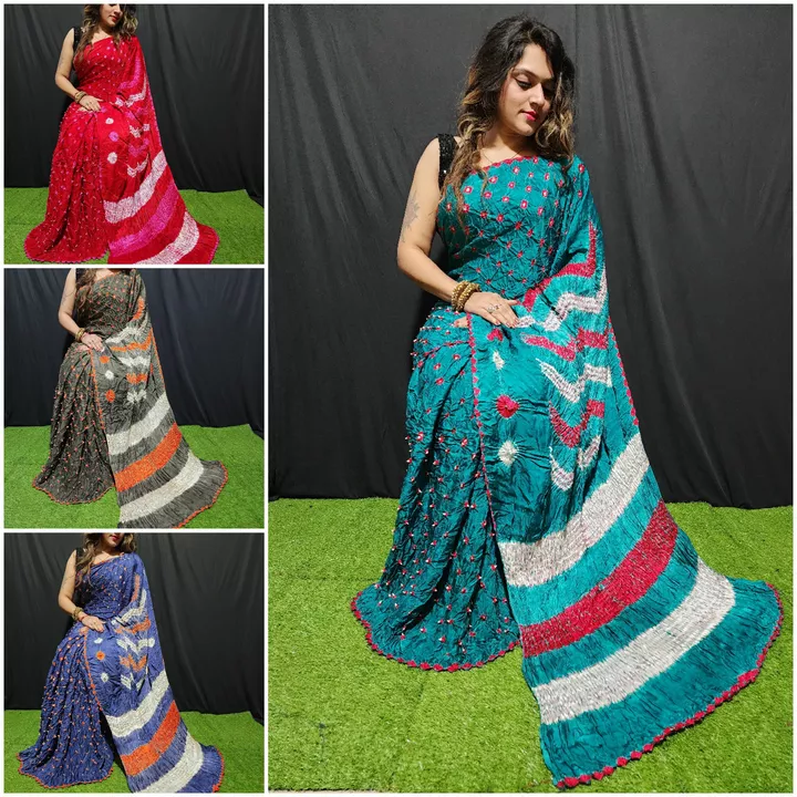 Midal silk saree uploaded by Kutch creation on 11/25/2022