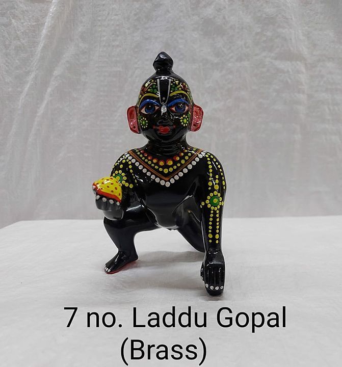 Laddu gopal idol brass meterial uploaded by RENOWN STREET on 1/24/2021