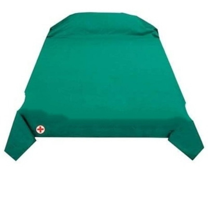 Product image of Hospital green Cotton bed sheet with pillow cover , price: Rs. 235, ID: hospital-green-cotton-bed-sheet-with-pillow-cover-3f30886a