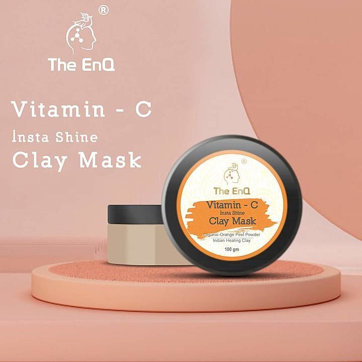 The EnQ Vitamin C Insta Clay Mask - 100 gm uploaded by Ranjurajendra Traders on 1/24/2021