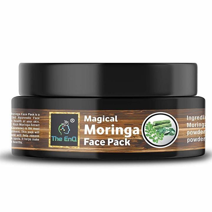 The EnQ Magical Moringa Face Pack - 100 gm uploaded by Ranjurajendra Traders on 1/24/2021