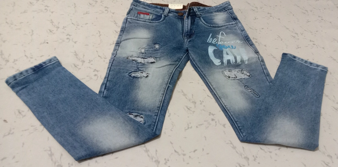 Designer men jeans uploaded by Laiba garments on 11/26/2022