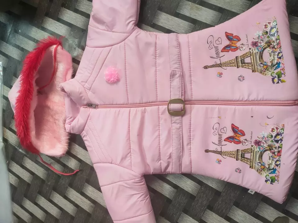 print girl baby jacket uploaded by m k garment on 11/26/2022