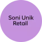 Business logo of Soni unik retail