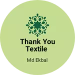 Business logo of Thank you textile