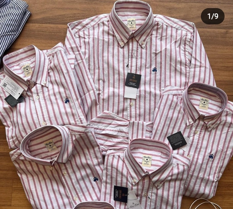Post image I want 50+ pieces of Shirt at a total order value of 100000. I am looking for PREMIUM QUALITY 
PAPER COTTON 
OXFORD 
MULTI BRANDS. Please send me price if you have this available.