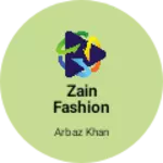 Business logo of Zain fashion