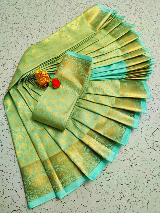 Elite bridal pick & pick fancy silk saree uploaded by K.S. Fabrics on 11/26/2022