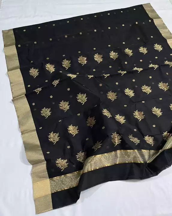 Pure handwoven chanderi traditional saree uploaded by Virasat handloom chanderi on 11/26/2022