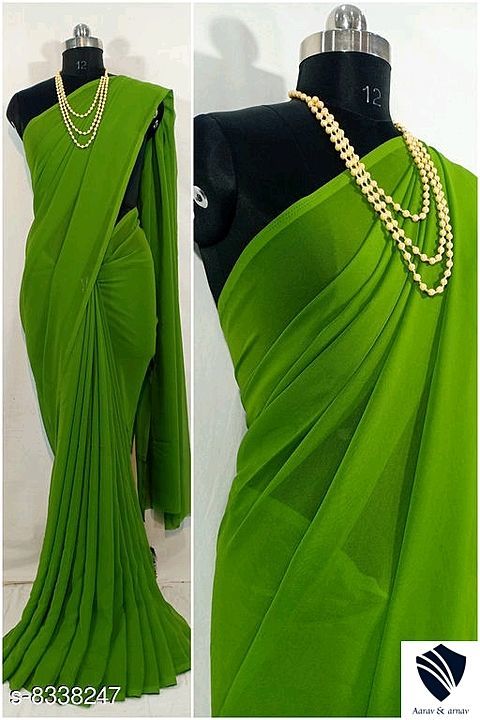 Atractive saree  uploaded by Aarav & arnav fashion hub on 1/24/2021