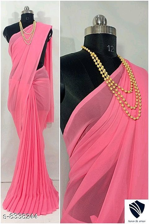 Atractive saree  uploaded by Aarav & arnav fashion hub on 1/24/2021