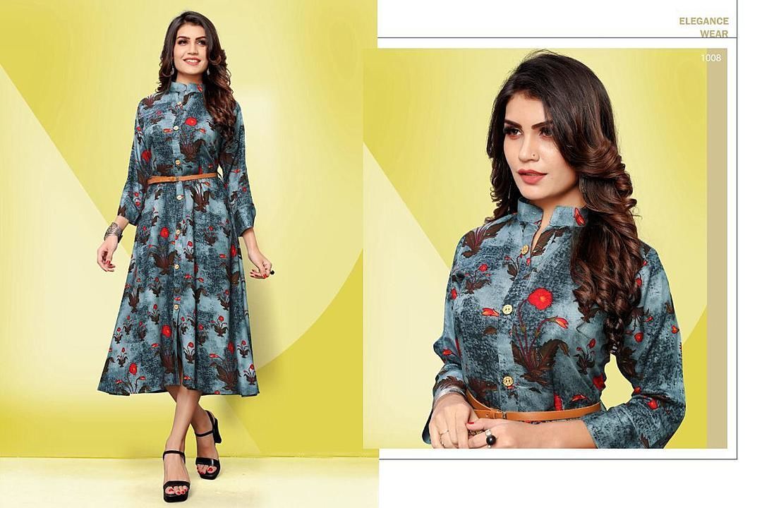Reyon print top uploaded by business on 7/2/2020
