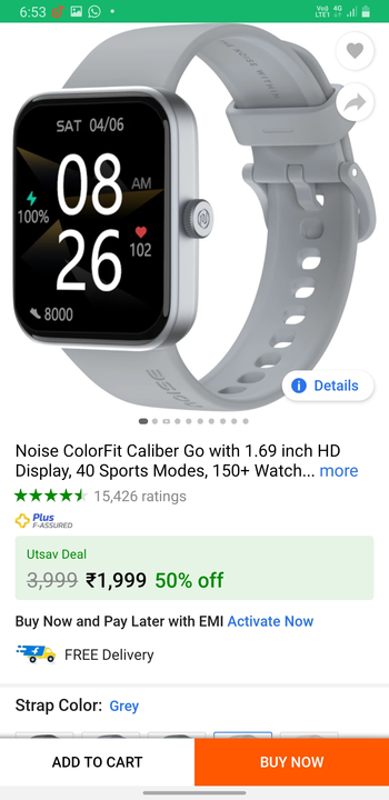 Smart watch  uploaded by Derem shops on 11/26/2022