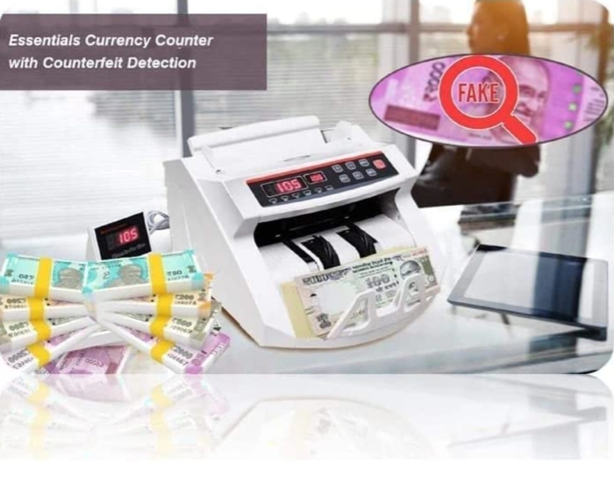LED Money Counting Machine with Fake Note Detection  uploaded by Stone Villa Handicrafts on 11/26/2022