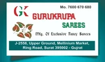 Business logo of Gurukrupa sarees