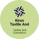 Business logo of Kiran Taxtile and Cosmatics