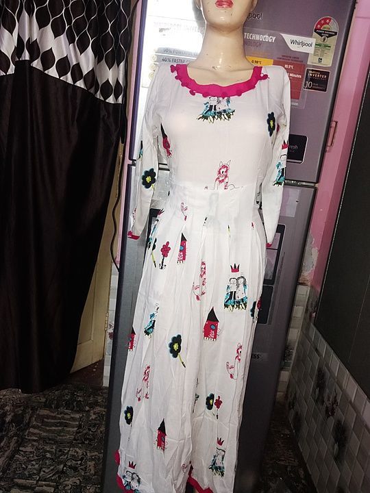 Gown style Kurtis  uploaded by business on 1/24/2021