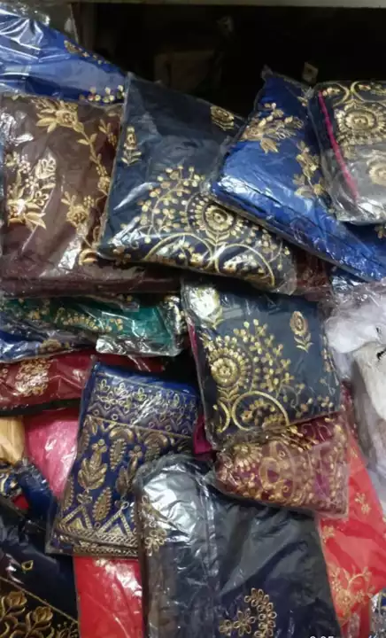 Lehnaga choli 3 piece lot total 300 piece one shot deal rate 150 rs  uploaded by Stock lot on 11/26/2022