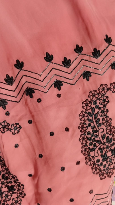 Georgette embroidered suits uploaded by business on 11/27/2022