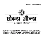 Business logo of M Chokra jenas Ethinic wear