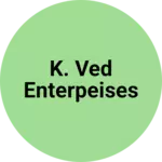 Business logo of k. Ved enterpeises