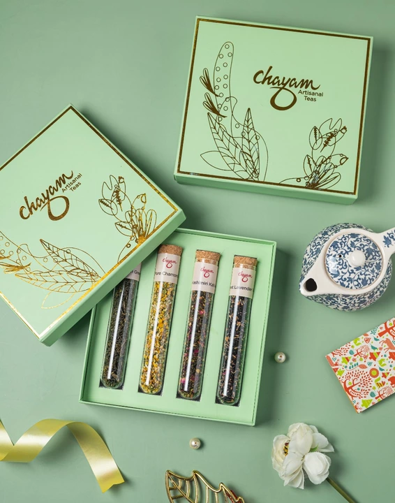 CHAYAM Assorted Tea Gift Set | 4 Healthy Flavors uploaded by business on 11/27/2022