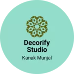 Business logo of Decorify Studio