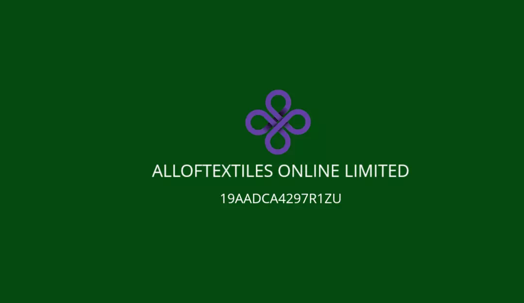 Visiting card store images of ALLOFTEXTILES ONLINE LIMITED
