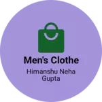 Business logo of Men's clothe