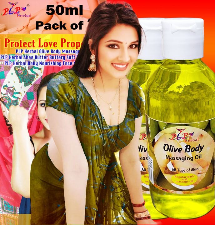 Product image with price: Rs. 16, ID: plp-herbal-olive-body-oil-50ml-olive-body-massaging-oil-571ddcfc