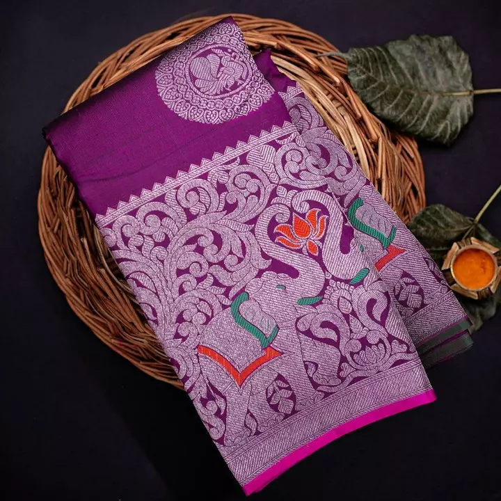 Pure Banarasi Soft Silk saree  uploaded by Balaji Lifestyle on 11/27/2022