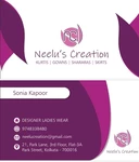 Business logo of Neelu's Creation