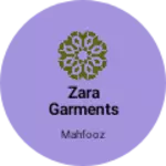 Business logo of Zara Garments